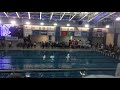 100 Yards Backstroke in Lane 2