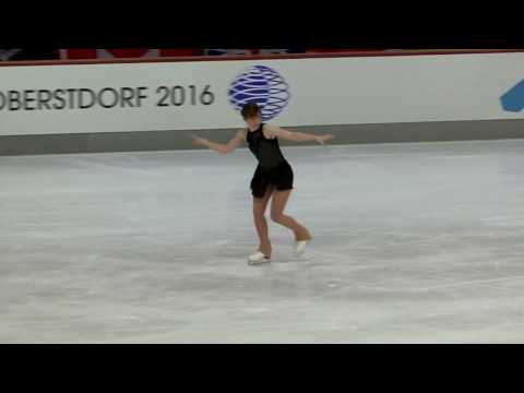 Joanna Cassidy- Bronze Ladies I Artistic - 2016 Oberstdorf