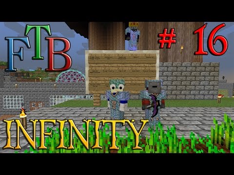 FTB Infinity: Ender Quarry & Tesseract - EP 16