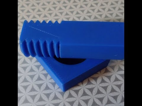 Strong 3D Printed Threads Trick