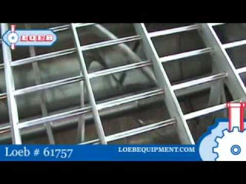 Double Ribbon Mixer Blender - 56 Cubic Foot Capacity - Loeb # 61757