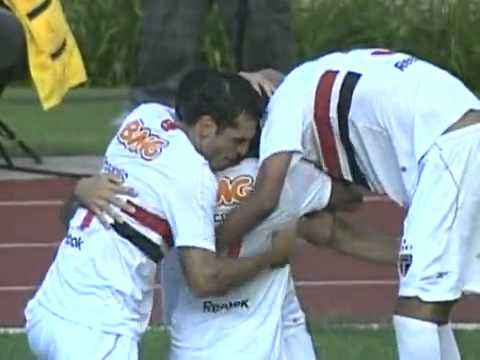 Os gols de São Paulo 3 x 0 Santo André pela 13ª rodada do Paulistão 2011 - (13/03/2011).