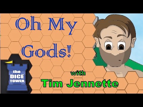 The Dice Tower:  Oh My Gods! Review - with Tim Jennette
