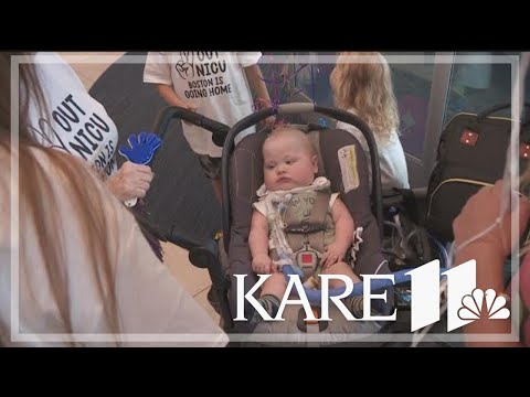 Over a year after he was born, baby with rare birth defect goes home
