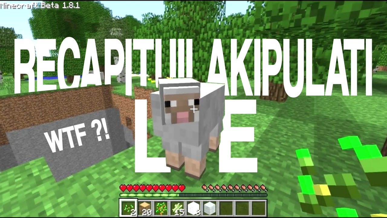 Vidéo commentée sur Minecraft ! GROS BUG ! "Le récapituilakipulati" thumbnail