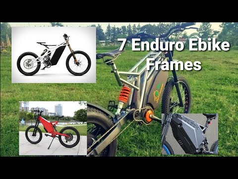 7 Enduro Ebike Frames for DIY Electric Bicycle Build