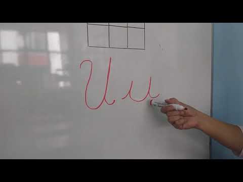 KIII - Trazo en Cursiva Letras O y U