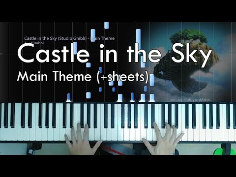 Castle in the Sky (Studio Ghibli) tutorial + sheets by HalcyonMusic Video