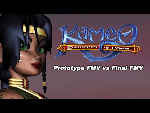 Prototype vs Final FMVs : Kameo: Elements of Power