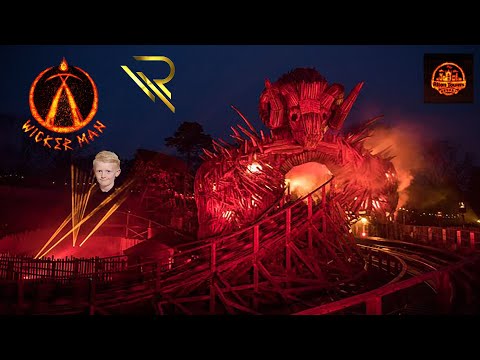 The Wicker Man Front Seat HD @ Alton Towers Resort 2020 POV On-Ride Footage & Queueing with Baby Bro