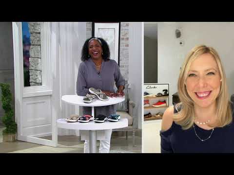 CLOUDSTEPPERS by Clarks Sport Slide Sandals - Mira Isle on QVC