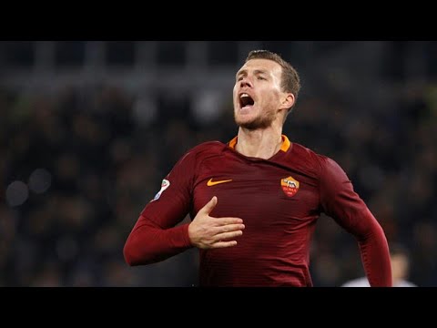 Edin Džeko 2018 · AS Roma · The Stricker Of Roman · GOALS, Amazing Attack | Football BR