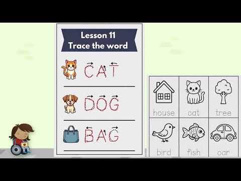 Trace the Word and Story Time