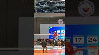 Super spike 💗 #viral #volleyball #shortsviral #shortefeed