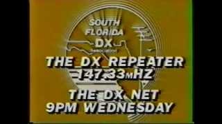 1986 South Fl DX Association vid that was played at Miami Hamboree booth