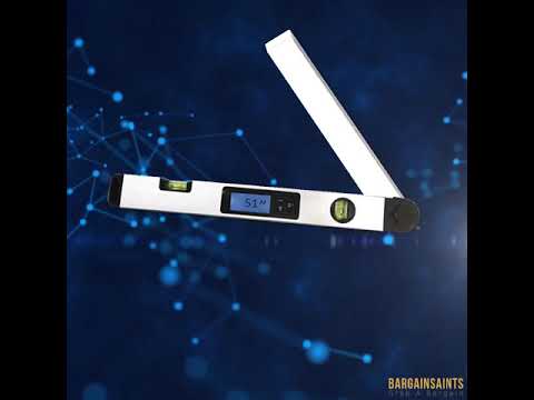 Digital Angle Level Protractor Range Finder - Easy Measuring With Digital Angle Finder