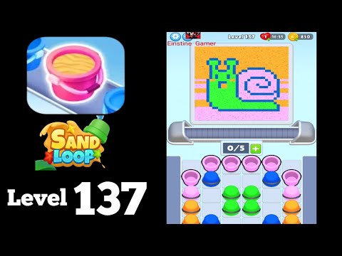 Sand Loop Level 137 Walkthrough