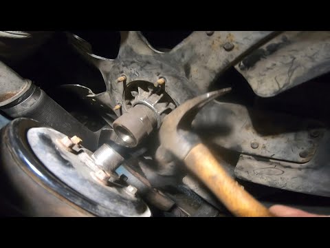Fan Clutch Replacement on International 4700 Truck DT466e