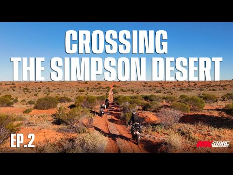 Crossing the Simpson Desert | Riding 5000km Across Australia Part 2