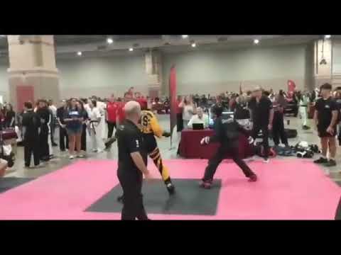 Jayce Vergette Competing at the WKC World Championships in 2023 in Orlando Florida