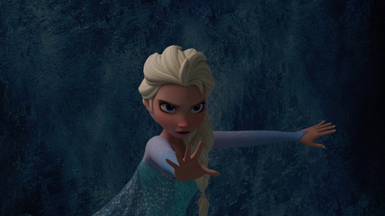 Elsa Pose Test 1 - Blender
