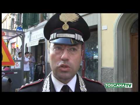 2017-07-14 FIRENZE - CARABINIERI OPERAZIONE ANTISPACCIO TRE ARRESTI