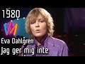 Melodifestivalen 1980 04 Jag Ger Mig Inte Eva Dahlgren