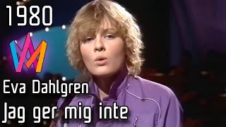 Melodifestivalen 1980 – 04. Jag ger mig inte – Eva Dahlgren