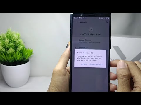 How To Remove Google Account In Gmail App On Sony Xperia