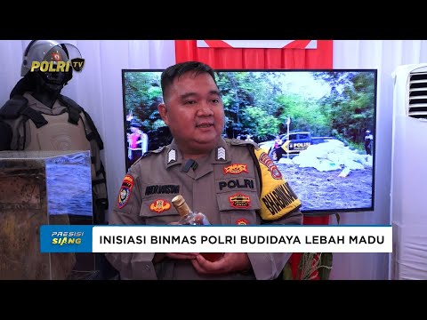BOOTH KORBINMAS POLRI ANGKAT USAHA MADU UNTUK TINGKATKAN EKONOMI MASYARAKAT