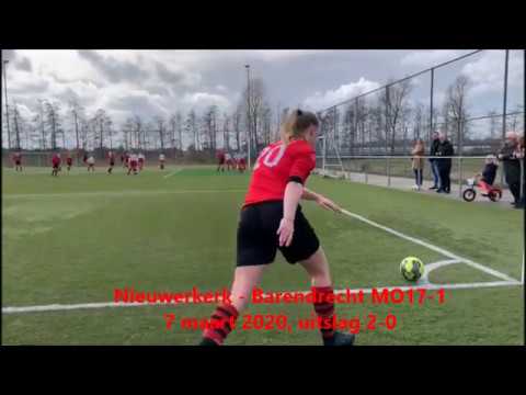 Nieuwerkerk - Barendrecht MO17-1, 7 maart 2020