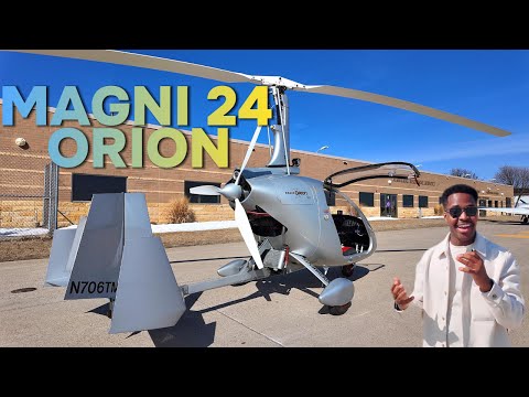 Fliegen mit dem Tragschrauber Magni M24 Orion – Volles Flugerlebnis!