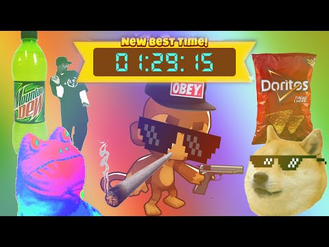 BTD6 Race in 1:29 || Using The Middle To Your Advantage