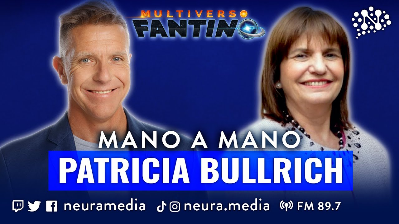 Patricia Bullrich con Alejandro Fantino en Neura Media