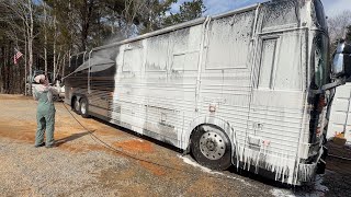 Allison Transmission Filter Failure - 5 buses getting maintenance. Big announcement bus rescue trip.