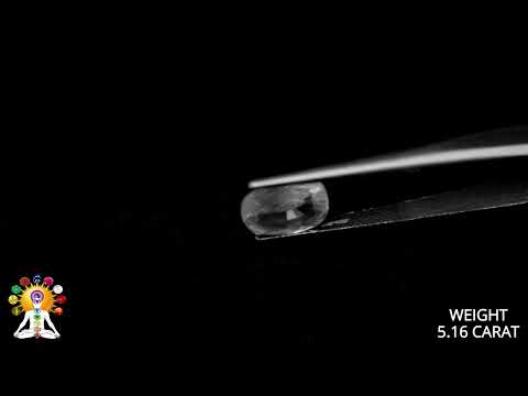 White Sapphire 5.16ct. (Super Premium) video
