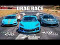 2023 Corvette Z06 Vs Lamborghini Evo Vs Ferrari 458 The Official Supercar Killer Race