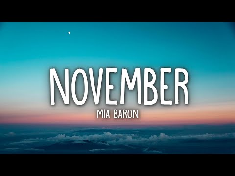 Mia Baron - November (Lyrics)