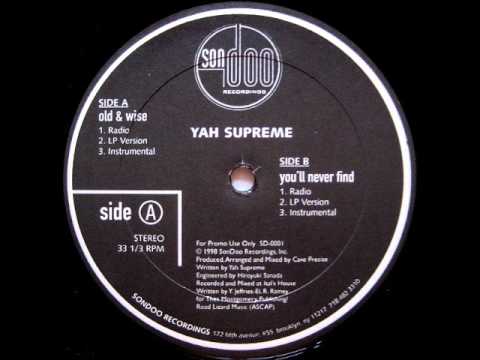 Yah Supreme - Old & Wise (Instrumental)