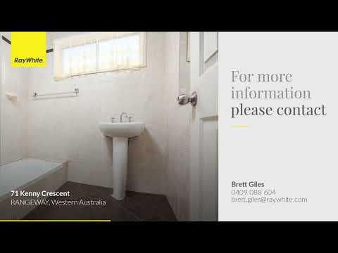 71 Kenny Crescent, Rangeway, WA 6530, 3 غرف, 1 حمامات, House