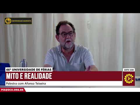 Mito e realidade - Palestra com Afonso Texeira - 20/01/23
