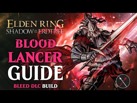 Sword Lance Build - Blood Lancer Shadow of the Erdtree Build (Elden Ring Build)