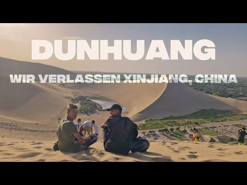 Motorradweltreise: Wir erreichen Dunhuang, China. Mitten in der Wüste | S04:E03