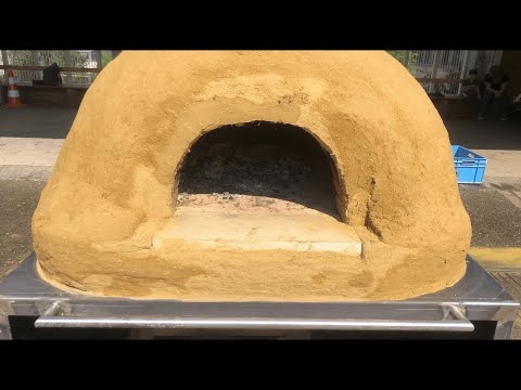 Pizzaofen Bau: Dokumentation Lehmofen Bau
