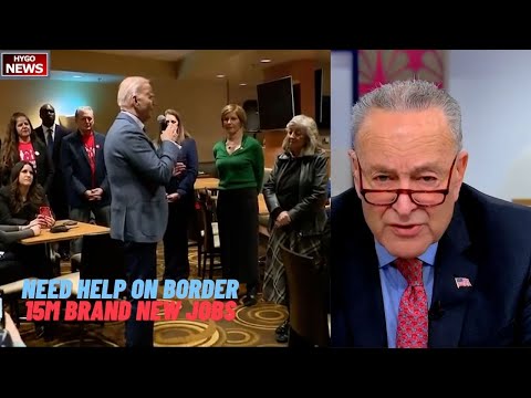 Biden Says “We Need Help On The Border”, created 15M brand new jobs, Inflation