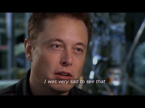 Elon Musk cries while talking about his heroes (Emotional Interview)