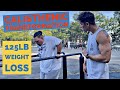 CALISTHENIC WEIGHT LOSS JOURNEY AND PROGRESS | 125LB WEIGHT LOSS WITH CALISTHENICS | BARNATURALS