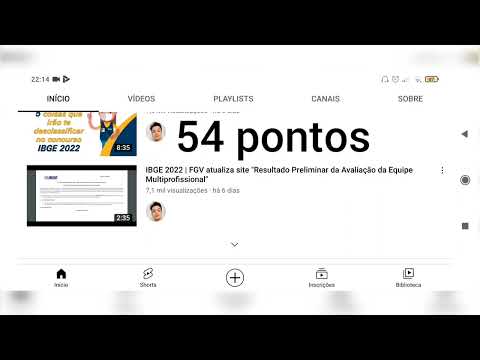 Qual foi minha nota para ACM/ACS no concurso IBGE 2022