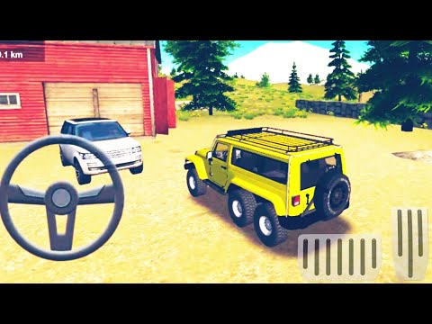massive open world map 6x6 Offroad Truck Driving Simulator - driving Game Android gameplay