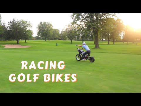 The Fastest Hole of Golf on a Bike